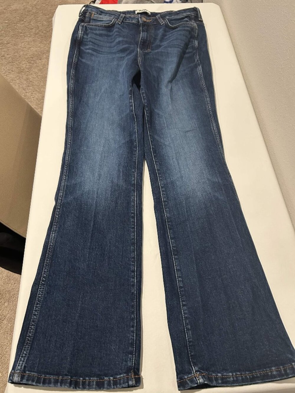 Wrangler Retro Men's Bootcut Jeans 31x32 Blue Denim Western Cowboy